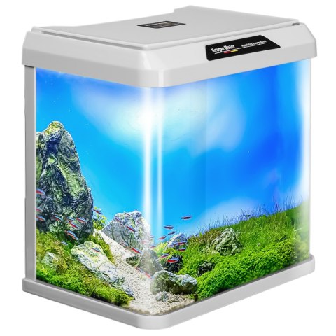 Kruger Meier Como Aquarium 16l - akwarium zestaw biały Kruger Meier Como Aquarium 16l - akwarium zestaw biały